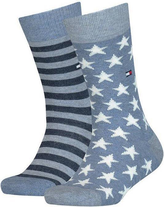 Tommy Hilfiger Th Kids Sock 2p Stars And Stripes