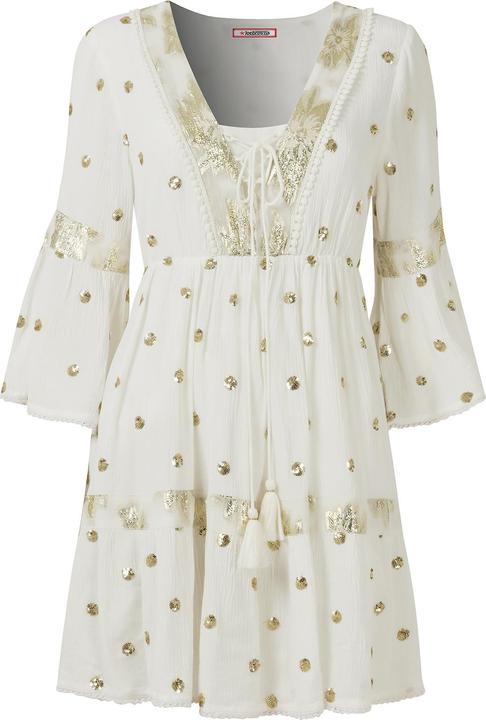 Joe Browns Sequin Embroidered Long Sleeve Tunic Dress