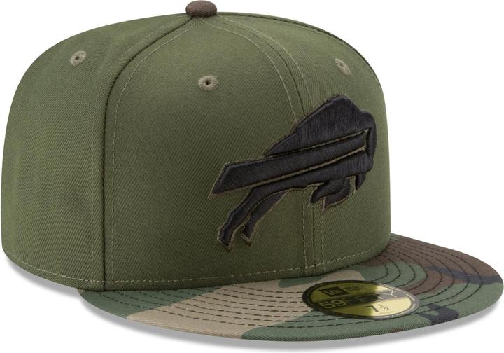 Actual product image New Era 59Fifty Cap - Buffalo Bills rifle wood camo (7 3/8)