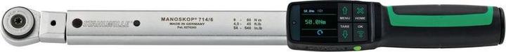 Produktbild Stahlwille 714R Drehwinkel-Drehmomentschlüssel MANOSKOP, Einsteckwerkzeug, 6 (3/8", 4.50 Nm, 60 Nm)