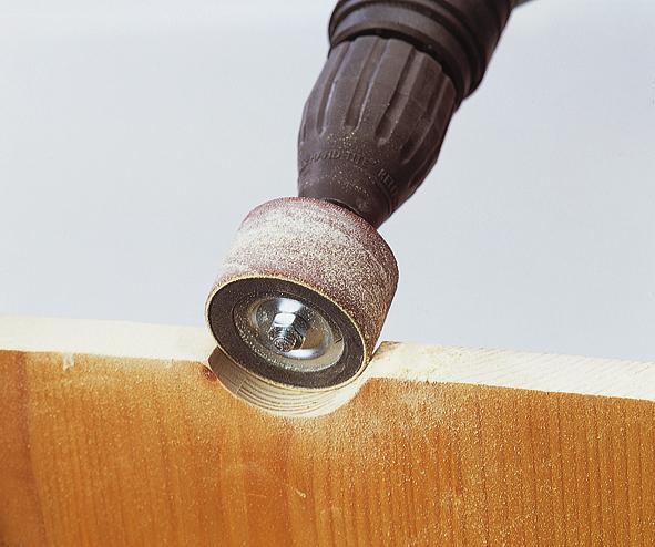 Produktbild wolfcraft wolfcraft 1 Schleifzylinder ø45x30mm (80, 150)