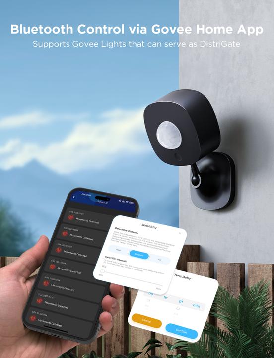 Actual product image Govee Outdoor Motion Sensor (10.00 m)