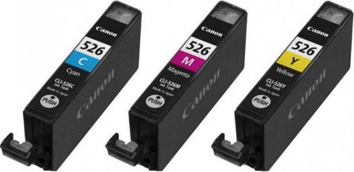 Actual product image Canon Cli-526 (M, Y, C)