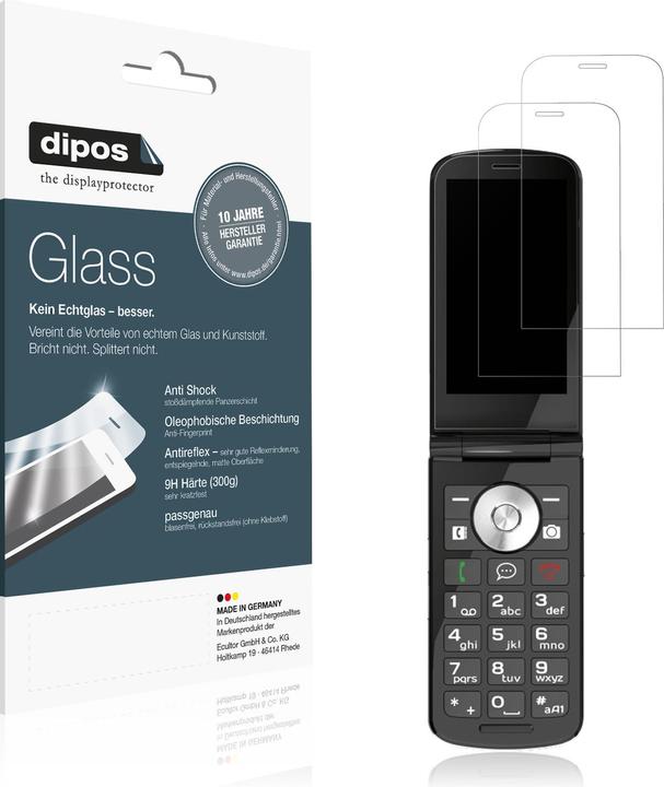 Produktbild Dipos Anti-Shock Displayschutz Matt 9H (1 Stück, Emporia TouchSmart)