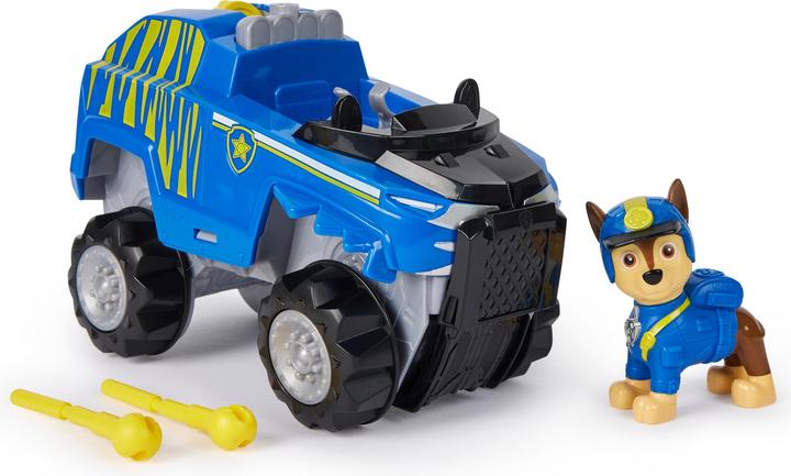 Actual product image Spin Master PAW Patrol Jungle Pups, Chase Tiger Vehicle, Toy Truck with Collectible Action Figure, Kids Toys for