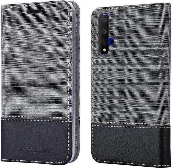 Produktbild Cadorabo Book Jeans Optik Cover (TCL 20S, LG K20, Huawei Nova 5T)