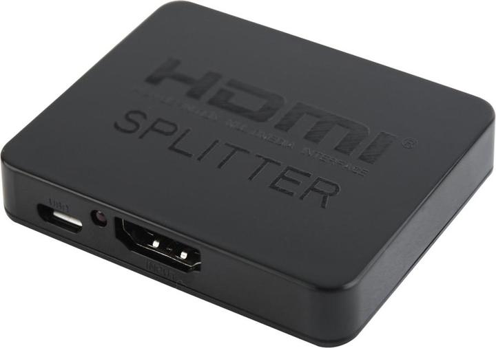 Actual product image Gembird DSP-2PH4-03 Video splitter HDMI 2x HDMI