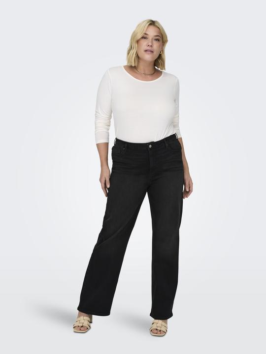 Actual product image Only CARWILLY Hohe Taille Weiter Beinschnitt Jeans Weit geschnitten jeans (W52/L30)