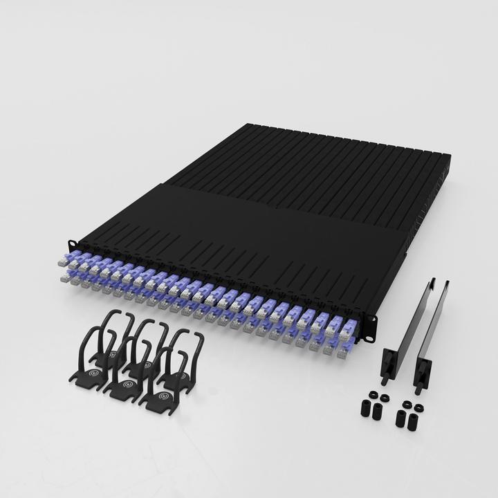 Produktbild PATCHBOX one / 30RU / Cat 6A, UTP, 1.8 m, Violett (UTP, CAT6a, 1.80 m)