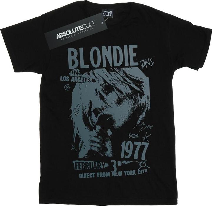Immagine prodotto Blondie Tour 1977 Chest Maglietta Ampia Donna (4XL)