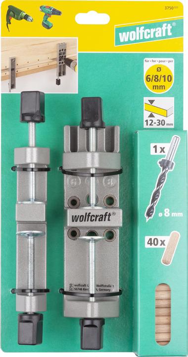 Produktbild wolfcraft Universal-Holzdübler-Set (40 Stk.)