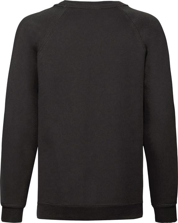 Actual product image Fruit of the Loom Childrens/Kids Classic Raglan Sweatshirt (116)