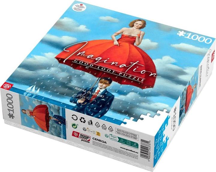 Actual product image Good Loot Rafal Olbinski Imagination Puzzle Defence Against Banality (1000 pieces) (1000 pieces)
