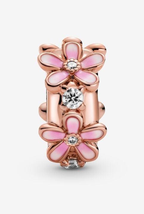 Produktbild Pandora Daisy Flower (Metall, rosevergoldet, Emaille)
