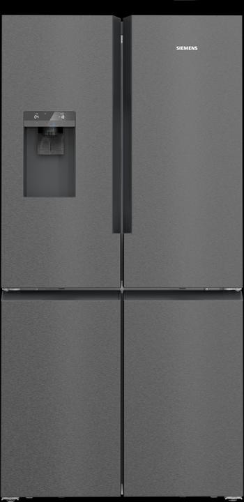 Actual product image Siemens iQ700, Kühl-Gefrier-Kombination, mehrtürig, 183 x 90.5 cm, BlackSteel, KF96DPXEA (547 l)