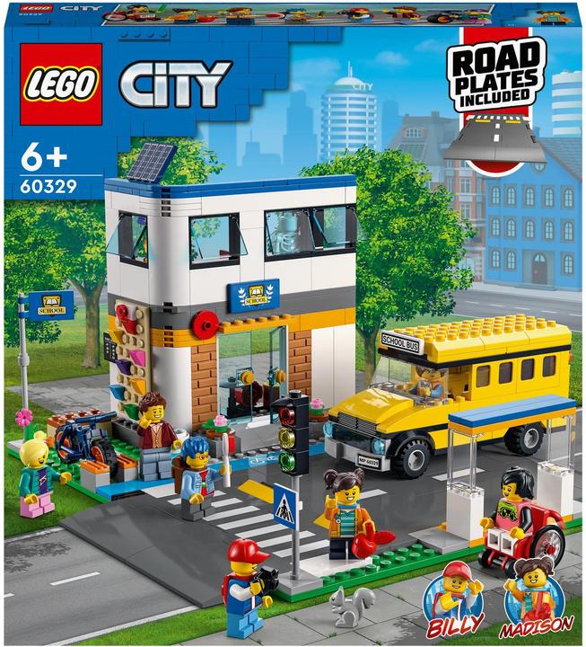 Image du produit LEGO École avec bus scolaire (60329, LEGO City)