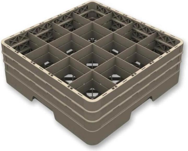 Produktbild Vollrath Gläserkorb geschlossen 16Fächer 4Aufsatz Glas maxØ113/h240mm