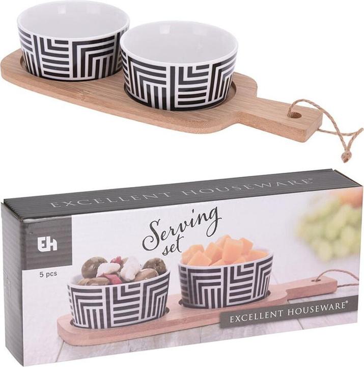 Actual product image Excellent Houseware Serving set 3 pcs.