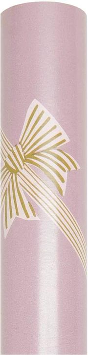 Actual product image Rico Design Geschenkpapier Schleifen, Streifen, Ros (Wrapping paper, 1 x)