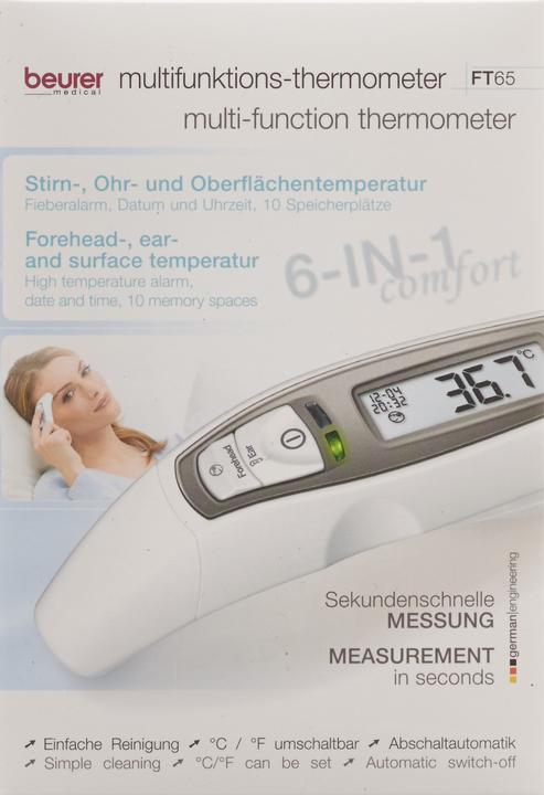 Produktbild Beurer Ft 65 (Stirn, Ohr)