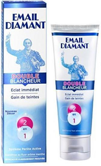 Immagine prodotto Atos E -Mail -Diamond Double Blancheur Dentifricio Sbiancante Dudged 75ml (75 ml)