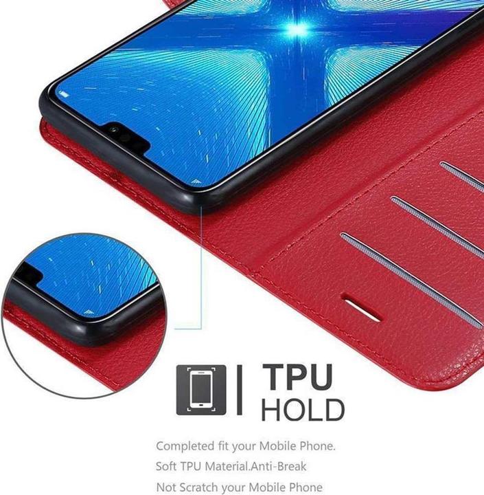 Produktbild Cadorabo Book mit Standfunktion Cover (Honor 8X)