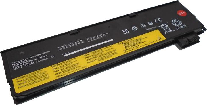 Actual product image Vistaport Battery for Lenovo Thinkpad T470/T480/T570/T580 (6 Cells, 4116 mAh)
