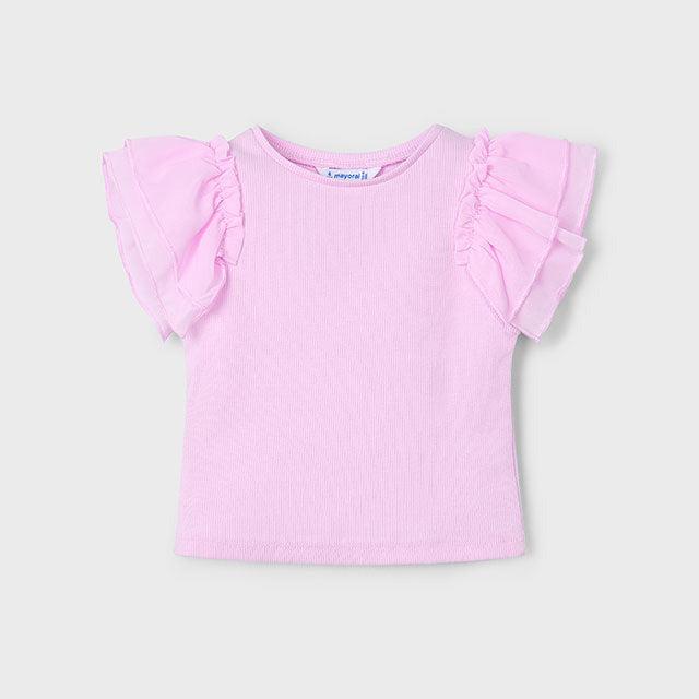 Produktbild MAYORAL T-Shirt Tüllrüschen (116)