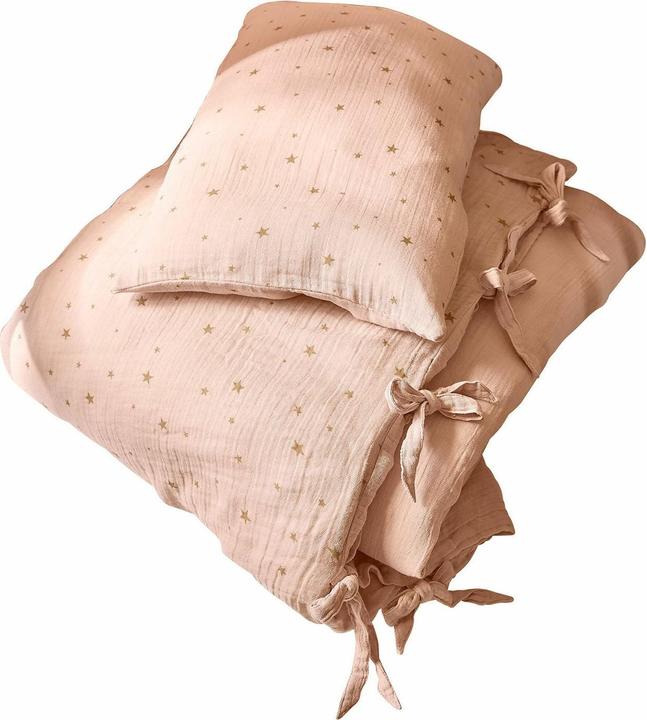 Produktbild Loberon Baby-Bettwäsche Vianne antikgold