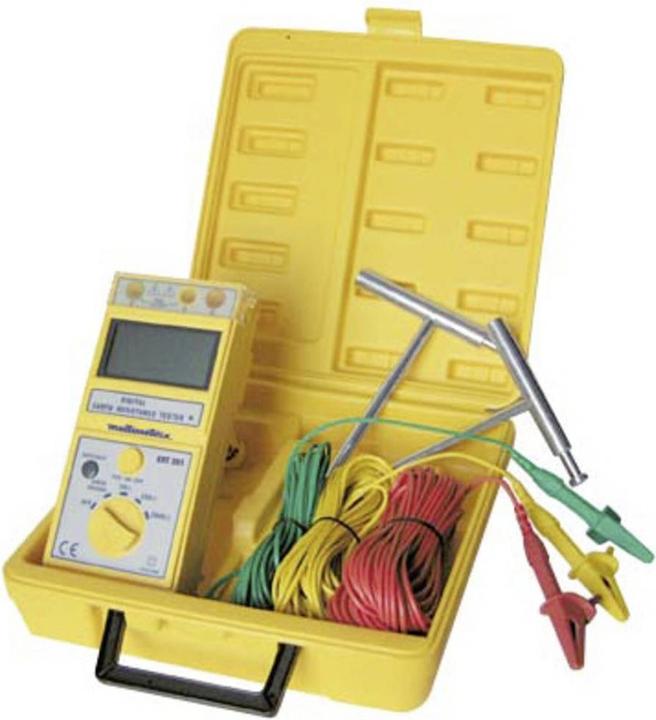 Actual product image Multimetrix Digital Ground Resistance Tester (CAT III 150V)
