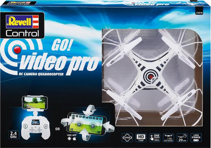 Actual product image Revell Quadcopter Go Video PRO