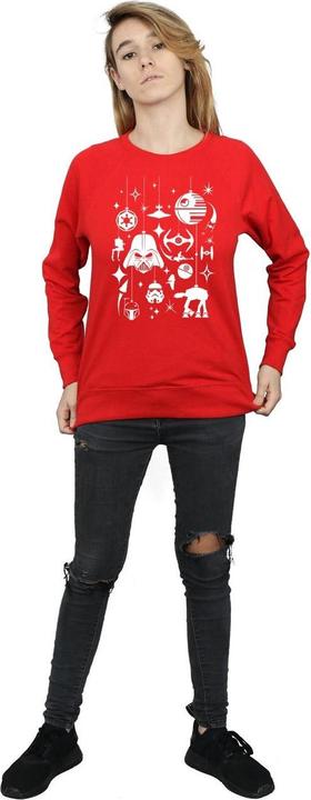 Immagine prodotto Star Wars Christmas Decorations Felpa Donna (M)