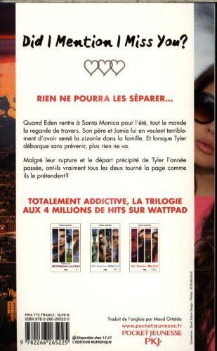 Produktbild Did I Mention I Miss You? Tome 3 (Französisch, Estelle Maskame, 2020)