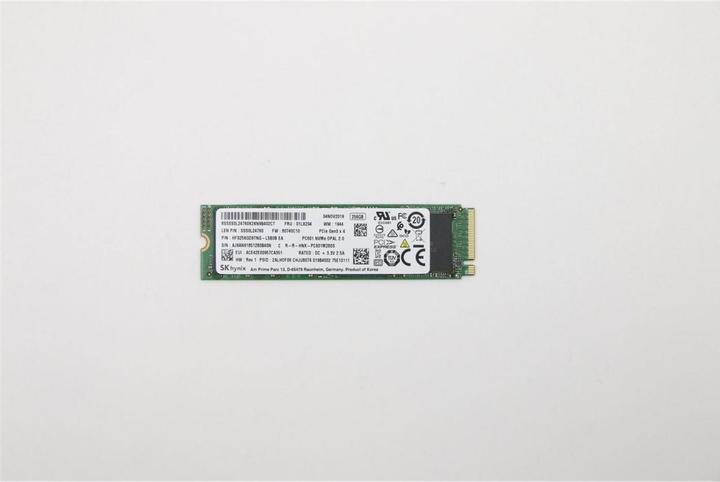 Lenovo SSD M.2 PCIe NVMe FRU SSD (256 GB, M.2 2280)