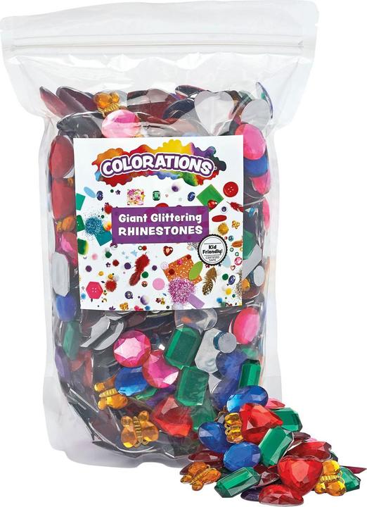 Actual product image Colorations Large glittering rhinestones, 453 grammes