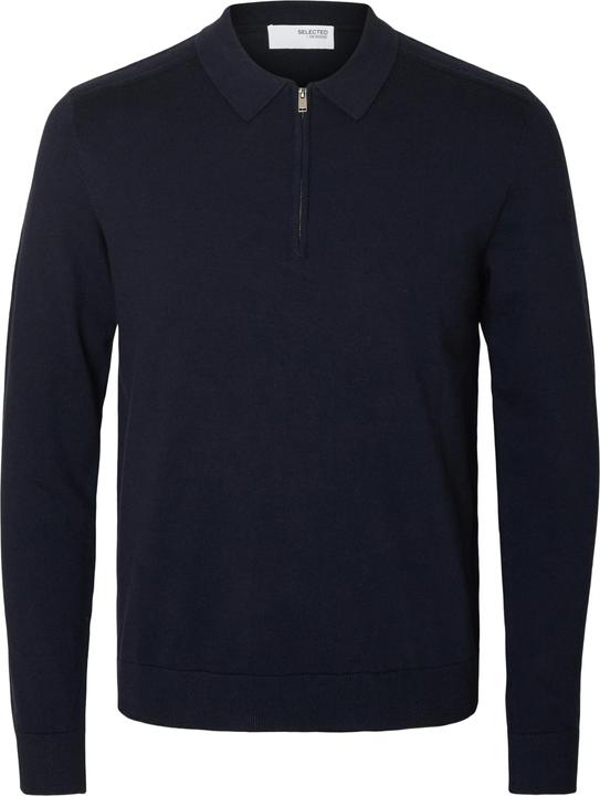 Selected Homme Strick Langarm-Poloshirt