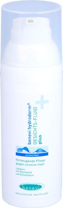 Immagine prodotto Benevi Hydroderm Fluido viso Plus per pelli con imperfezioni, 50 ml Lozione (Lozione corpo, 50 ml)