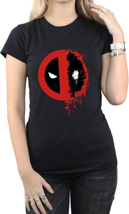 Produktbild Deadpool Split Splat Logo TShirt (XXL)