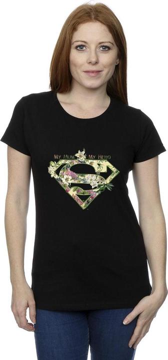 Immagine prodotto Superman My Mum My Hero Maglietta Donna (XXL)