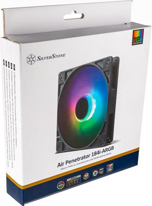 Image du produit Silverstone Ventilateur AP184i-ARGB (180 mm, 1 x)