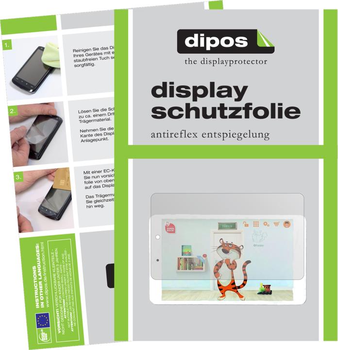 Actual product image Dipos Screen Protector Anti-Glare (2 Piece, TigerTab)