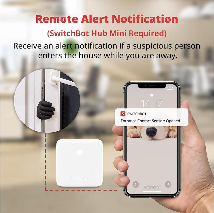 Actual product image SwitchBot Tür-/Fensterkontakt-Sensor