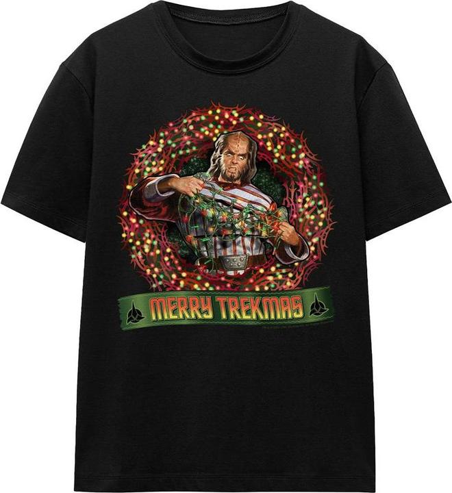 Produktbild Merry Trekmas TShirt weihnachtliches Design (S)