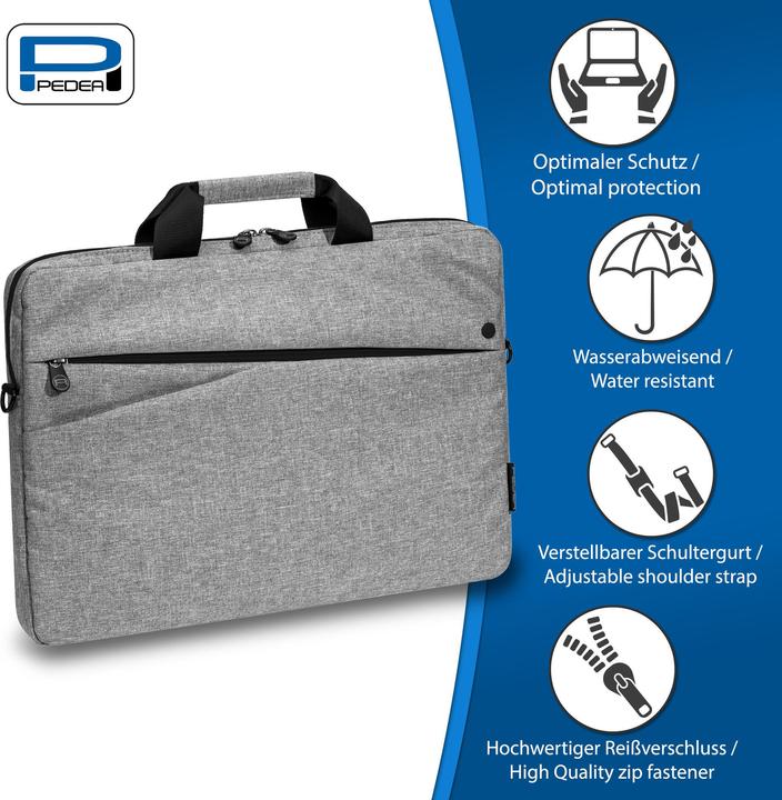 Image du produit Pedea Sacoche pour ordinateur portable 17.3 pouces (43.9cm) FASHION Sacoche pour ordinateur portable avec (17.30", HP, Universel, ASUS, Acer)