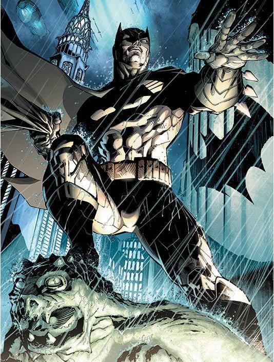 Immagine prodotto Batman Stampa su Tela (40 x 30 cm)