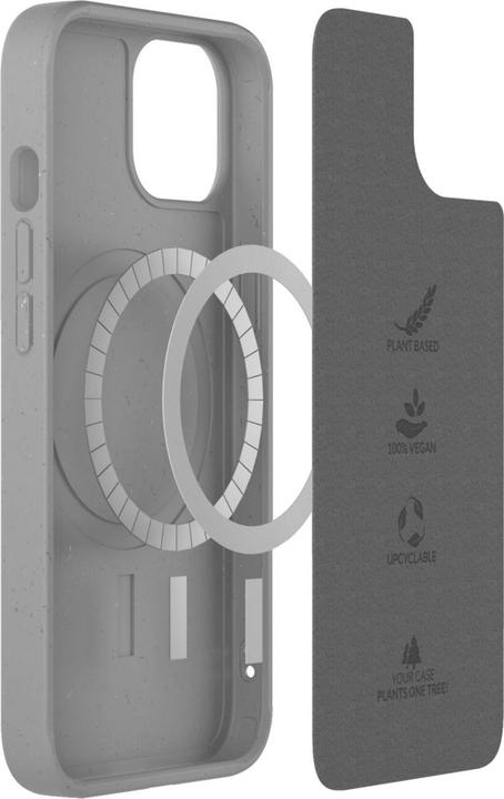 Produktbild Woodcessories MagSafe Bio Case AM iPhone 13 Grey (Apple iPhone 13)