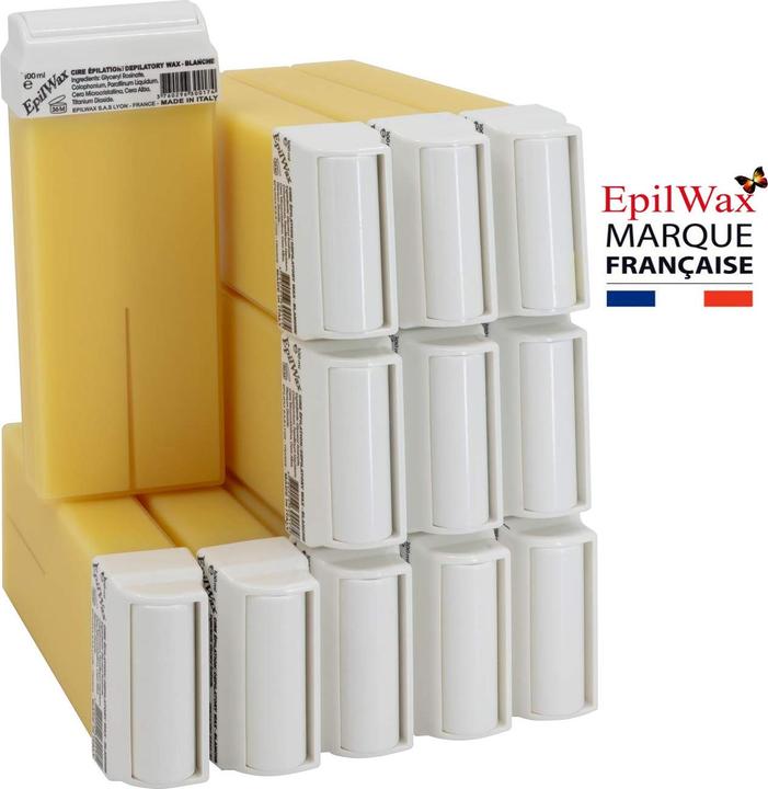 Actual product image EpilWax Epilation Kit mit Wachswärmer & Zubehör (250 ml, 115 x)