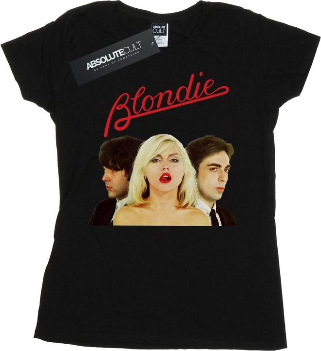 Actual product image Blondie Womens/Ladies Band Trio Cotton T-Shirt (S)