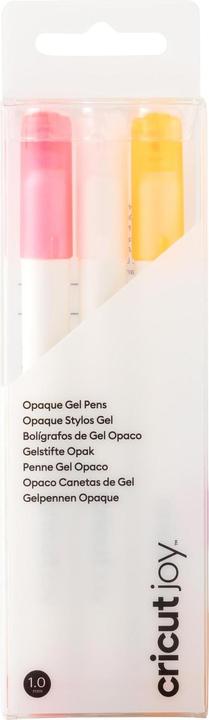 Immagine prodotto Cricut Joy Penne Gel Opache confezione da 3 pezzi 10 Bianco Rosa Arancione (P)