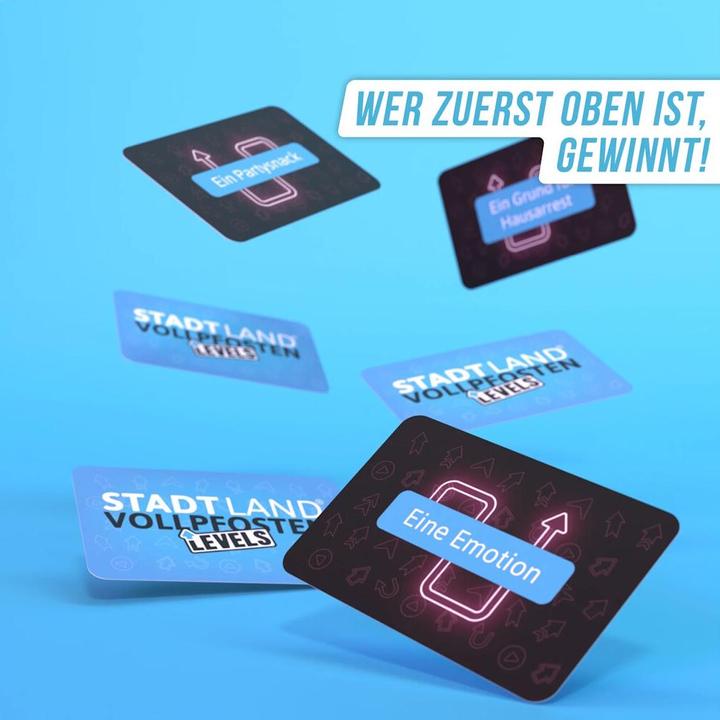 Produktbild Denkriesen - STADT LAND VOLLPFOSTEN® - Levels - PARTY EDITION - "Jetzt geht's rund." (Deutsch)